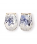 Glass Tumbler Large | Dynasty Of Nature | Set of 2